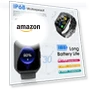Thumbnail 1.85" Smartwatch with Bluetooth Call, Fitness Tracker, Heart Rate Monitor — Smartwatches, DUSONLAP