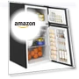 Thumbnail 3.2 Cu.Ft Mini Fridge with Freezer, Double Door Compact Refrigerator — Mini Fridges, HOMCOM