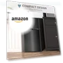 Thumbnail 3.2 Cu.Ft Mini Fridge with Freezer, Double Door Compact Refrigerator — Mini Fridges, HOMCOM