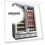 Thumbnail Dual Zone Wine and Beverage Refrigerator Cooler, 24 inch, 78 Cans and 20 Bottles Capacity — Drink Coolers, Empava