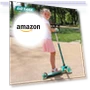 Thumbnail Kids Kick Scooter with LED Lighted Wheels and Adjustable Handlebars — Balance Bikes, Gotrax
