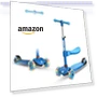 Thumbnail Kids Kick Scooter with LED Wheels and Adjustable Handlebars — Push Scooters, Gotrax