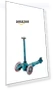 Thumbnail Mini Deluxe Three Wheeled Lean-to-Steer Scooter for Kids — Balance Bikes, Micro