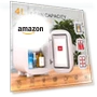 Thumbnail Mini Fridge for Bedroom Skincare Cooler & Warmer Portable Small Refrigerator — Mini Fridges, Hansburg