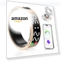 Thumbnail Smart Ring Health Tracker with Display Screen & Touch Button — Wearable Accessories