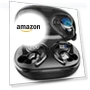 Thumbnail Bluetooth 5.4 Wireless Earbuds with Earhooks, 50H Playtime, ENC Noise Canceling, IP7 Waterproof — In-Ear Headphones, Hupoaf