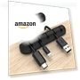 Thumbnail Silicone Cable Clips Organizer with 3M Adhesive - 2 Pack (5 & 3 Slots) — Cable Organizers, INCHOR