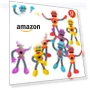 Thumbnail Bendable Robot Figures, Set of 12 Flexible Men — Stress Relievers, ArtCreativity
