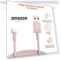 Thumbnail Nylon Braided USB-C to Lightning Charger Cable, MFi Certified, 6 Foot — Lightning, Amazon Basics