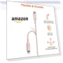 Thumbnail Nylon Braided USB-C to Lightning Charger Cable, MFi Certified, 6 Foot — Lightning, Amazon Basics