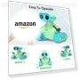 Thumbnail Rechargeable RC Robot Toy for Kids with Music and LED Eyes — Interactive Figures & Robots, ALLCELE