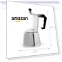 Thumbnail Stovetop Espresso and Coffee Maker, Moka Pot for Italian and Cuban Café Brewing, 6 Espresso Cups — Stovetop Moka Pots, Primula