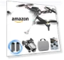 Thumbnail 4K FPV Foldable Drone with Brushless Motor and Carrying Case — Drones, TizzyToy