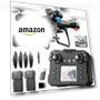 Thumbnail KY102 Drone with Screen Controller, 4K Camera, Obstacle Avoidance — Drones, QAONIE