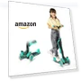 Thumbnail Foldable Seat Kids Scooter with LED Wheel Lights — Push Scooters, Lifemaster