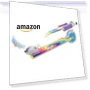 Thumbnail Tie Dye Foldable Scooter with Light Up Wheels — Balance Bikes, Ozbozz