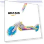 Thumbnail Tie Dye Foldable Scooter with Light Up Wheels — Balance Bikes, Ozbozz