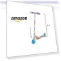 Thumbnail Tie Dye Foldable Scooter with Light Up Wheels — Balance Bikes, Ozbozz