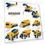 Thumbnail Toddler Robot Construction Vehicles Set — Construction Kits, MIEBELY
