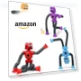 Thumbnail Telescopic Suction Cup Robots Autism Pop Tubes Sensory Fidget Toy — Stress Relievers, COLEGRY