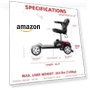 Thumbnail Lightweight Foldable Electric Mobility Scooter — Mobility Scooters, THERASHIELDZ