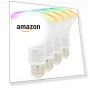 Thumbnail Smart BR30 LED Light Bulb, Color Changing — LED, Amazon Basics