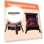Thumbnail 18" Panoramic Window Electric Wood Stove Fireplace with Flame Effect — Electric Heating Solutions, SheerAIRE