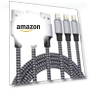 Thumbnail 3Pack 6FT Nylon Braided Lightning Cable — Lightning, YUNSONG