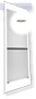 Thumbnail Refrigerator with Bottom-Freezer, Counter-Depth — Mini Fridges, Sharp