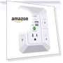 Thumbnail Surge Protector with 5 Outlet Extender and 4 USB Charging Ports — Power Solutions & Surge Protection, QINLIANF