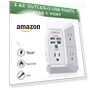 Thumbnail Surge Protector with 5 Outlet Extender and 4 USB Charging Ports — Power Solutions & Surge Protection, QINLIANF