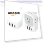 Thumbnail Travel Plug Adapter with 4 Outlets and 3 USB Ports — Charging Solutions, TESSAN