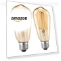 Thumbnail Vintage Amber Glass LED Filament Bulb — Street Lighting, Qualilux