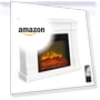 Thumbnail Electric Fireplace with Mantel — Tabletop Fireplaces, ROVSUN