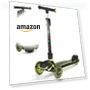 Thumbnail Light Up 3 Wheel Kick Scooter for Kids — Push Scooters, TONBUX