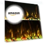 Thumbnail Smart Electric Fireplace Insert — Remotes & Thermostats, VINEMOUNT