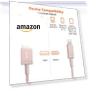 Thumbnail Nylon USB-A to Lightning Charger Cable — Chargers & Cables, Amazon Basics
