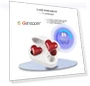 Thumbnail Heart-shaped Wireless Headphones — In-Ear Headphones