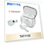 Thumbnail Wireless Bluetooth 5.3 Headset Mini Crystal Shell Earbuds — In-Ear Headphones, Philips