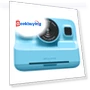 Instant Print Camera for Kids — Compact Digital Cameras, Hunkstar