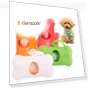 Thumbnail Pet Bone Shaped Trash Cans — Car Trash Cans