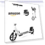 Thumbnail Adjustable Height Folding Kick Scooter with Large Sturdy Wheels — Push Scooters, Nattork