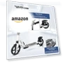 Thumbnail Adjustable Height Folding Kick Scooter with Large Sturdy Wheels — Push Scooters, Nattork