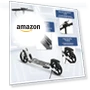 Thumbnail Adjustable Height Folding Kick Scooter with Large Sturdy Wheels — Push Scooters, Nattork