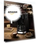 Thumbnail 10-Cup Drip Coffee Maker with Built-In Grinder — Electric Blade Coffee Grinders, COWSAR