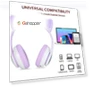 Colorful Lighting LED Wireless Cat Ear Headphones — Over-Ear Headphones