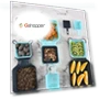 Thumbnail Rainbow Plate Fruit Snack Plate with Multi-Measuring Spoon — Spoons