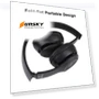Thumbnail Foldable Wireless Bluetooth Headphone with 3.5mm Audio Jack — In-Ear Headphones