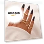 Thumbnail Gold Stackable Rings Set for Women — Stacking, FAXHION