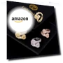 Thumbnail Adjustable Heart Ring with Baguette CZ — Girls' Rings, LuluMel